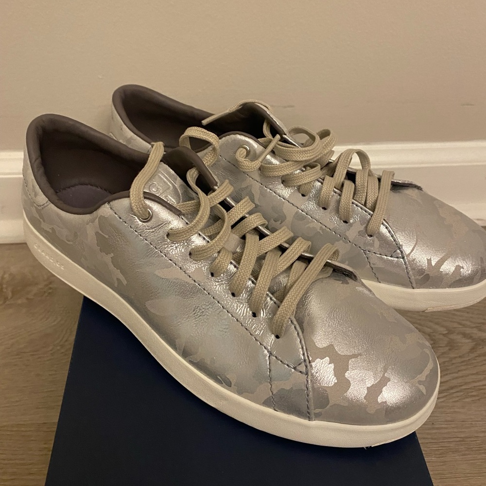 Cole Haan Women's Grandpro Camo Print Tennis Sneakers Shoes